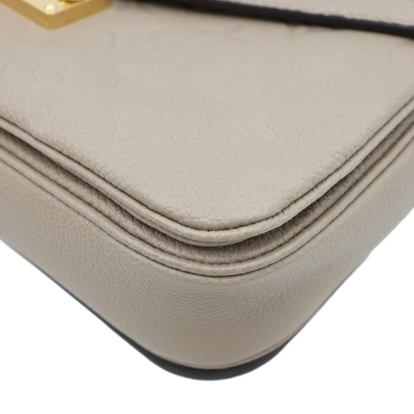 Louis Vuitton  Metis Pochette Empreinte Leather Crossbody Bag Beige - Picture 8 of 14